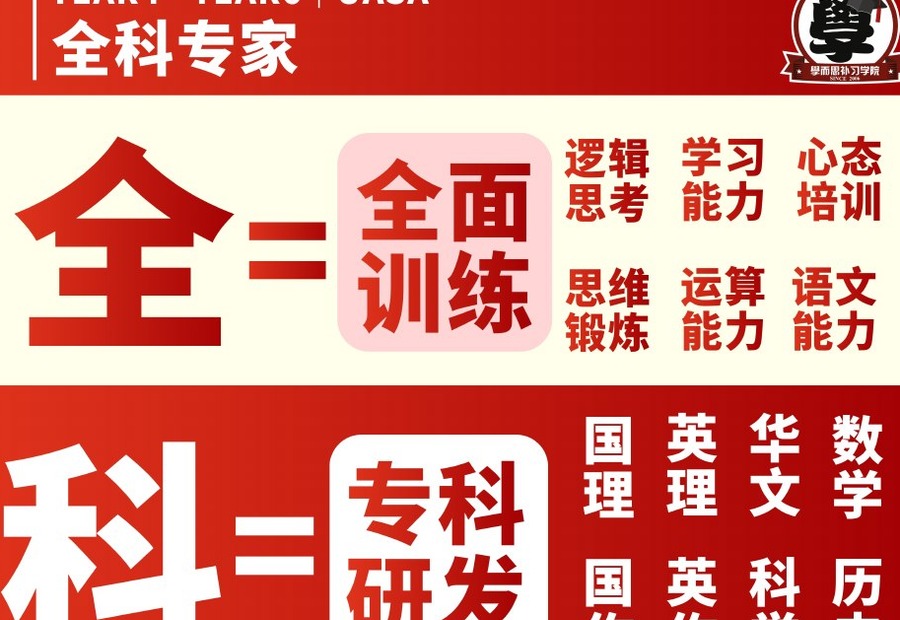 四年级至六年级 UASA 全科专家